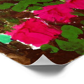 Poster Lit de roses (Coin)