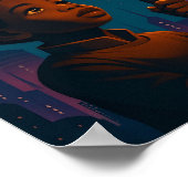 Poster Lit de séjour - Matthieu 5:14 (Coin)