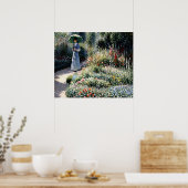 Poster Lit Fleur arrondi (Cuisine)