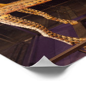 Poster Lit funéraire en forme de vache sacrée (Coin)