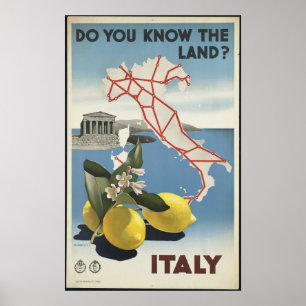 Poster L'Italie