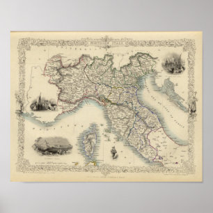 Poster L'Italie du nord 2