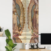 Poster Litanie de Marie (30 x 60 Extra Large) (Bureau à domicile)