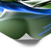 Poster LITE EXISTENTIELLE Ape Blue (Coin)