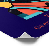 Poster LITE EXISTENTIELLE Toon Chimp (Coin)