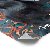 Poster LITE Memento Mori Femme Skull (Coin)