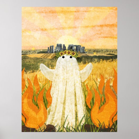 Poster Litha The Midsummer Ghost (Devant)