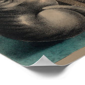 Poster Lithographe vintage Adorable Kittens (Coin)