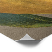 Poster Lithographie de chromo de fruits de Bartlett Pear (Coin)