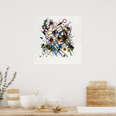 Poster Lithographie de Kandinsky, Beaux-arts (Cuisine)