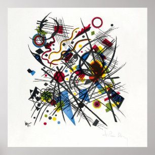 Poster Lithographie de Kandinsky, Beaux-arts