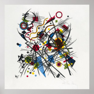 Poster Lithographie pour la quatrième Bauhausmappe de Kan