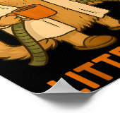 Poster Litter’s Full Funny Cat Christmas Humor Quote (Coin)