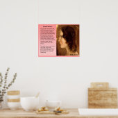 Poster Littérature, 19ème siècle, soeurs Bronte (Cuisine)