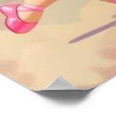 Poster Little Ballerinas Dancing Cute Illustration (Coin)