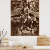 Poster Little Bear, Cheyenne, 1875 (Cuisine)