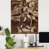 Poster Little Bear, Cheyenne, 1875 (Bureau à domicile)