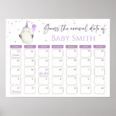 Poster Little Boo est presque à Baby shower (Devant)