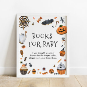 Poster Little Boo est presque attendu Halloween Books for