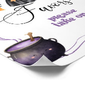 Poster Little Boo halloween Clothesline Faveurs (Coin)