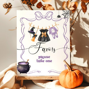 Poster Little Boo halloween Clothesline Faveurs