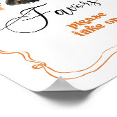 Poster Little Boo halloween Clothesline Faveurs (Coin)