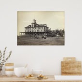 Poster Little Chebeague Island Waldo Hotel vers 1890 (Cuisine)