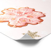 Poster Little Cookie Oh Quel plaisir Noël Bienvenue (Coin)