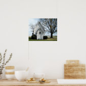 Poster Little Country Church (Cuisine)