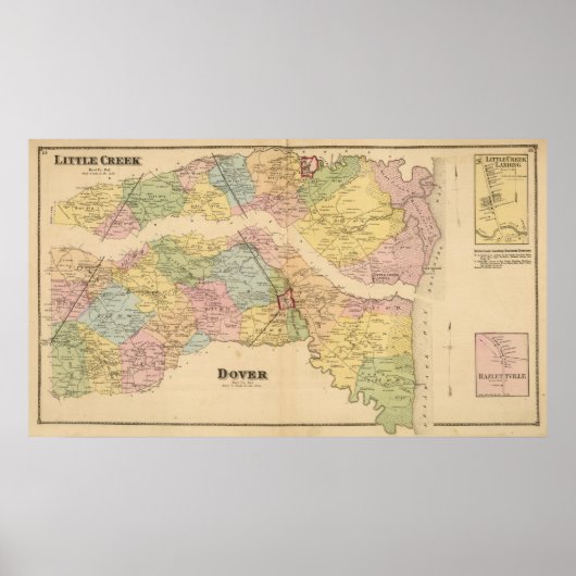 Poster Little Creek, Dover centaines (Devant)