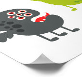 Poster Little cute funny monsters (Coin)