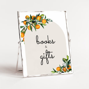 Poster Little Cutie Citrus Orange Baby Books and Gifts