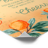 Poster Little Cutie Orange Momosa Bar (Coin)