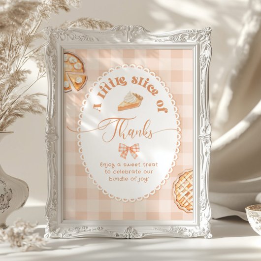 Poster Little Cutie Pie Sweet Merci