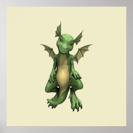 Poster Little Dragon (Devant)