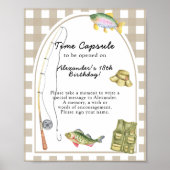 Poster Little Fisherman Time Capsule 1er anniversaire (Devant)