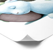 Poster Little G Baby Rhino and Lamb Nursery Print (Coin)