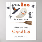 Poster Little ghost - Combien de bonbons (Devant)