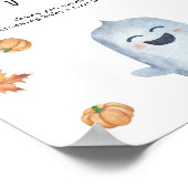 Poster Little ghost - Livres pour bébé (Coin)