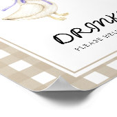 Poster Little Goose - Boissons vous aider (Coin)