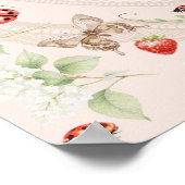 Poster Little Love Bug Boho Baby Shower Welcome (Coin)