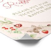 Poster Little Love Bug Strawberry Diaper Raffle  (Coin)