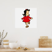Poster Little Lulu Happy (Cuisine)