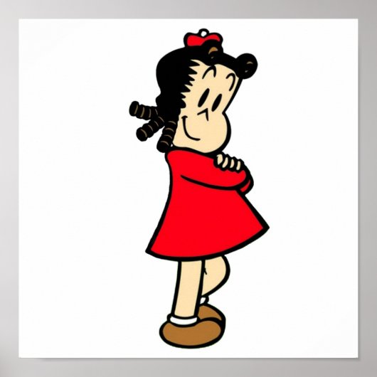 Poster Little Lulu Posing (Devant)