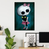 Poster Little Miss Death - Halloween Beauté (Bureau à domicile)