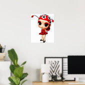 Poster Little Miss Ladybug (Bureau à domicile)