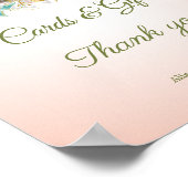 Poster Little Oh Baby Deer Forêt magique Bois Animaux (Coin)