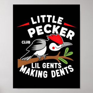 Poster Little Pecker Club Lil Gents Fabriquant Des Dents 