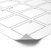 Poster Little Penguin Devine le jeu de Baby shower d'anni (Coin)