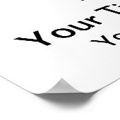 Poster Little Raccoon Rascal Personnalisé (Coin)